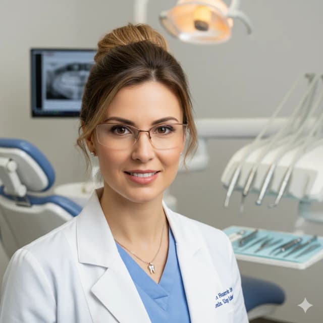 A portrait of Dr. Olivia Anchorena