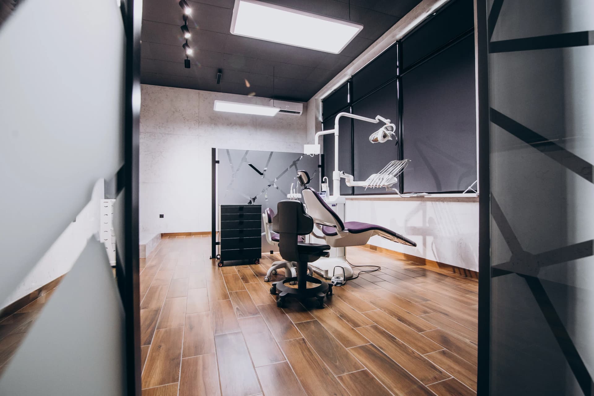 Modern dental clinic interior